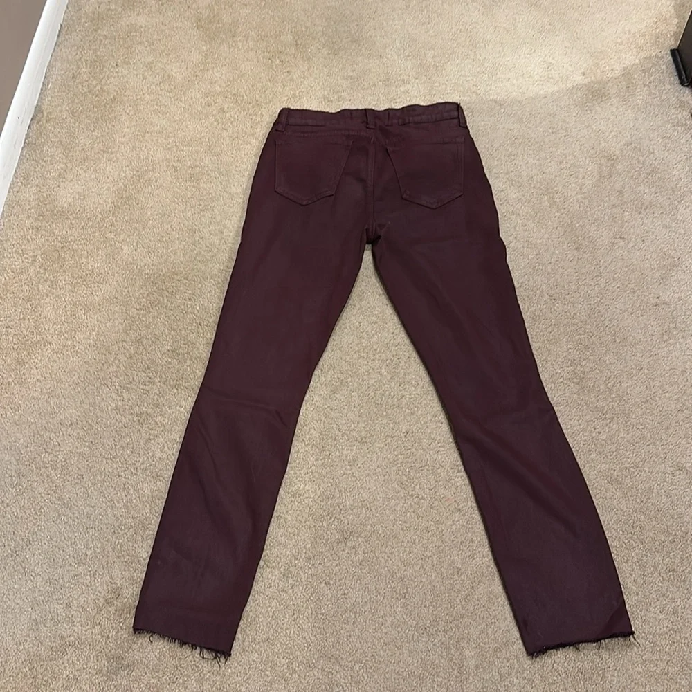 Coated Denim Joe’s Jeans High Rise Skinny Jeans - 28 - Picture 12 of 12
